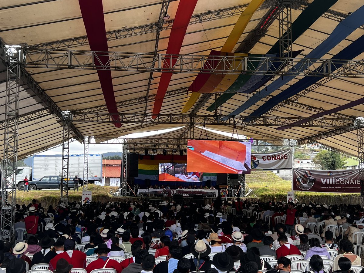 LancerosDigital's tweet image. Continúa el VIII Congreso de la @CONAIE_Ecuador con el análisis de la reforma del estatuto, reglamento, proceso ideológico y posteriormente la elección de la mesa adhoc.