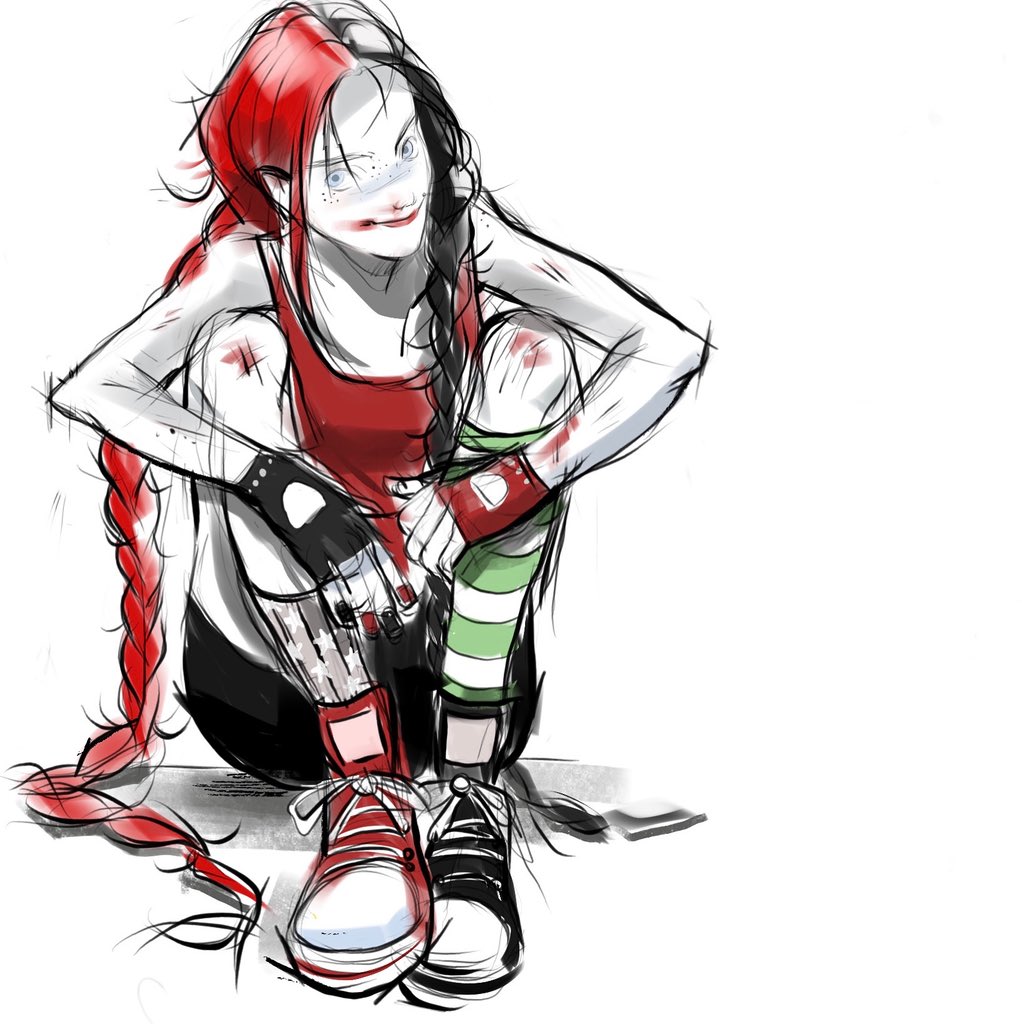 halesbugs's tweet image. Harley Quinn and poison ivy sketches from drawpile with @m4rt13all3n from a few days ago :3 #Harlivy