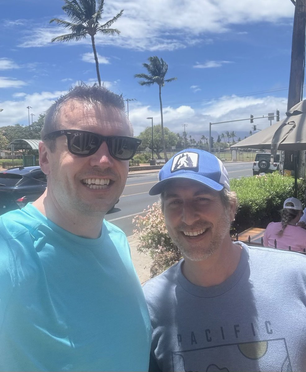 Balln Coach 🔺 🏀 (@theballnchikn) on Twitter photo In Maui and couldn’t miss catching up with <a href="/avax/">Avalanche🔺</a> homie, <a href="/ulu_kanu/">Matt 🥷</a>! 🤙
I appreciate the hospitality, quality conversation and laughs. #808
Nice chatting with someone else who, ‘gets it’! #Web3 #AVAX
IRL #Crypto #WeBalln <a href="/BallnToken3/">Balln Token Official 🏀🔺</a> In Maui and couldn’t miss catching up with <a href="/avax/">Avalanche🔺</a> homie, <a href="/ulu_kanu/">Matt 🥷</a>! 🤙
I appreciate the hospitality, quality conversation and laughs. #808
Nice chatting with someone else who, ‘gets it’! #Web3 #AVAX
IRL #Crypto #WeBalln <a href="/BallnToken3/">Balln Token Official 🏀🔺</a>