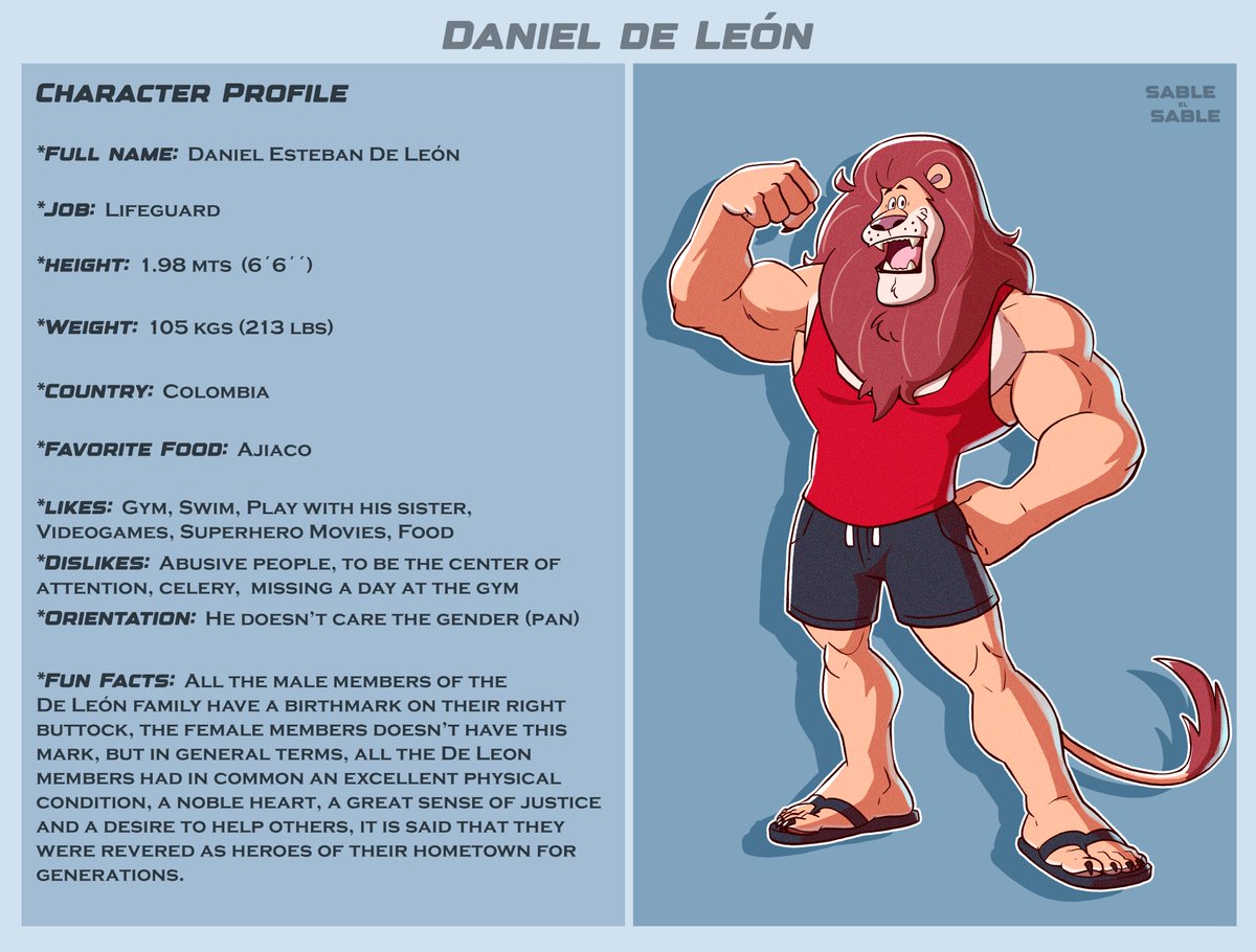 SableElSable's tweet image. Daniel has become one of my favorite oc's to draw, here I have some model sheets and a little information about the character.