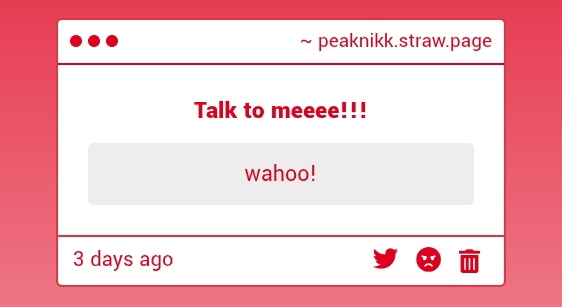 peaklesb's tweet image. yippee