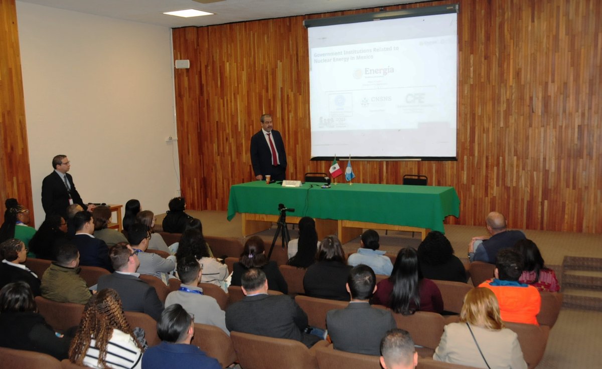 inin_mx's tweet image. El ININ fue sede de la visita de la XI Escuela de verano sobre desarme y no proliferación, para diplomáticos de la región de ALC, siendo un foro para la divulgación del conocimiento sobre los usos pacíficos de la energía nuclear, aplicada a la ciencia y la investigación. @OPANAL