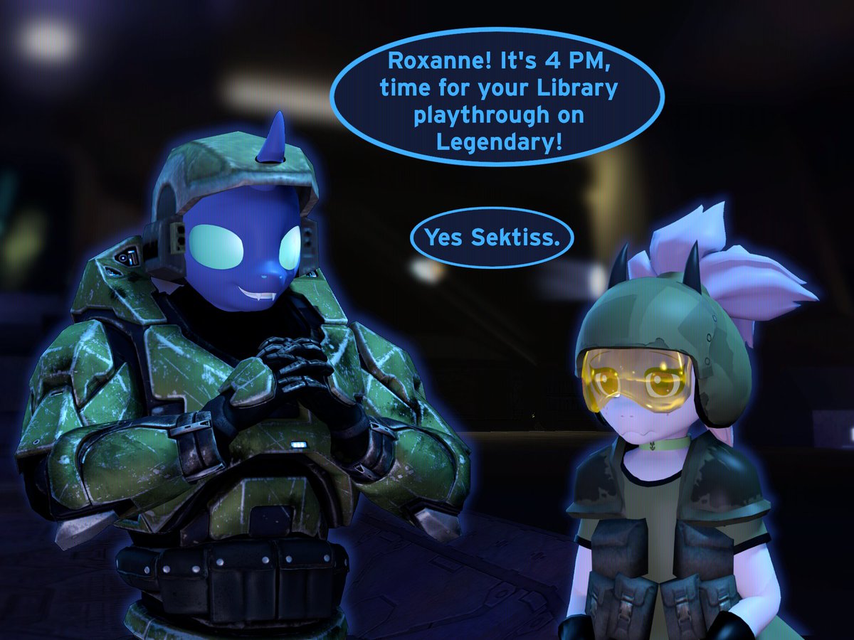 Birthday gift for <a href="/BeeBerry76/">Bee Berry</a>. Another legendary run of The Library in Halo CE! 😩