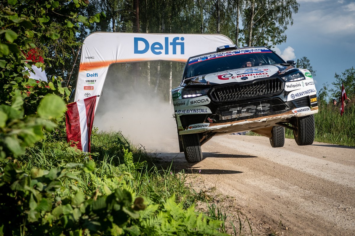 Jumping to Saturday 🚀 It's a busy day with a total of nine stages and 125 kilometers to cover ➡️ 

#WRC #RallyEstonia