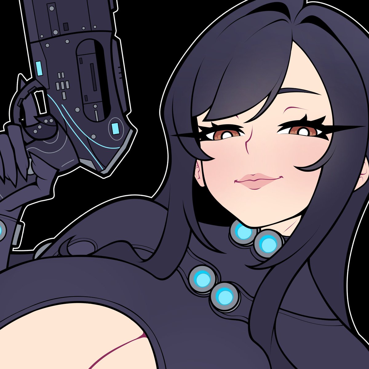 Reika Gantz Merch Design WIP

#reika #GANTZ #fanart