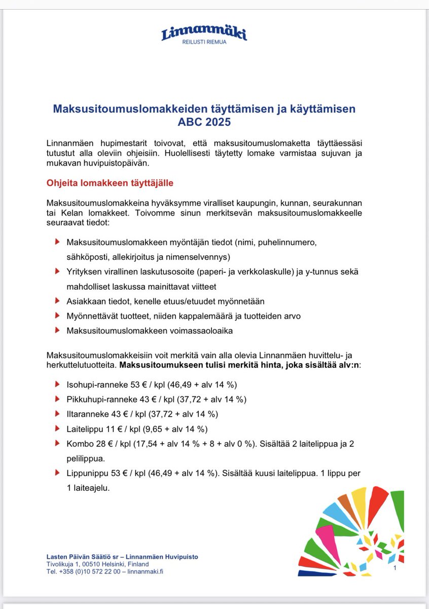 karen_hadenough's tweet photo. @RoniArvonen Vitun urpot. Googlatkaa ”Linnanmäki maksusitoumus” niin asiasta ei tarvitse enää nahistella. 

Kas tässä olkaa hyvät. https://t.co/nSqqcXIHcn