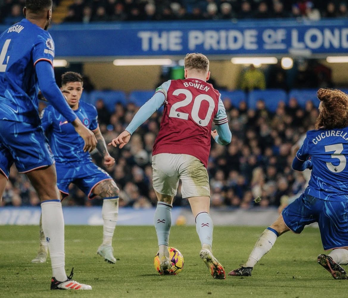 Jarrod Bowen’ influence is insane.