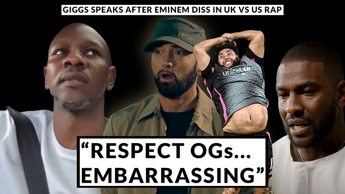 etlifestyle_web's tweet image. Giggs Speaks Out After Eminem DISS & UK vs US Battle Kicks Off "This is Embarrassing" π.
Drake Gets DRAGGED For 'Baiting' UK Rappers Into Battle π³.
β© youtu.be/ND7hD0b8grA
