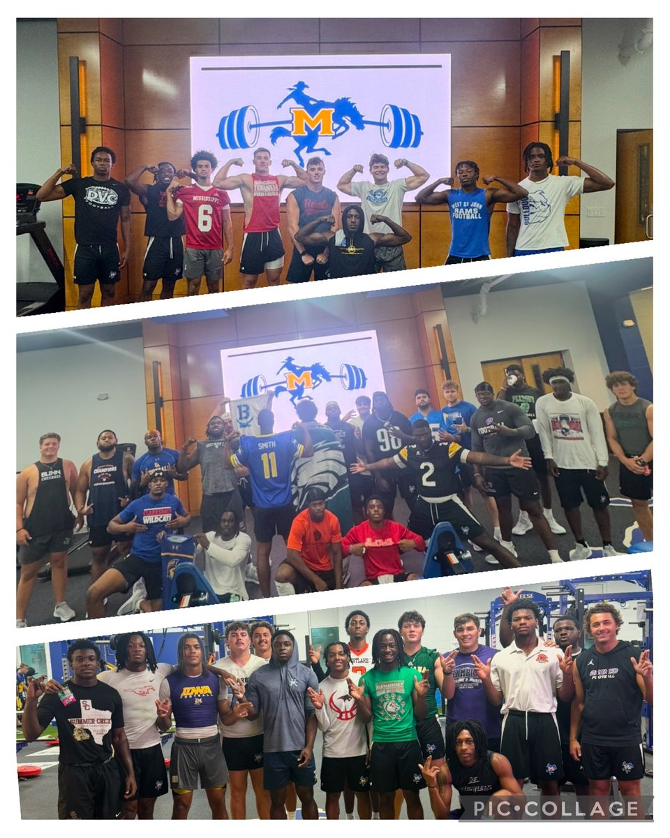Last Lift Of Summer 2025 for <a href="/McNeeseFB/">McNeese Football</a> = your High School Gear is Allowed <a href="/McNeeseSports/">McNeese Athletics</a>