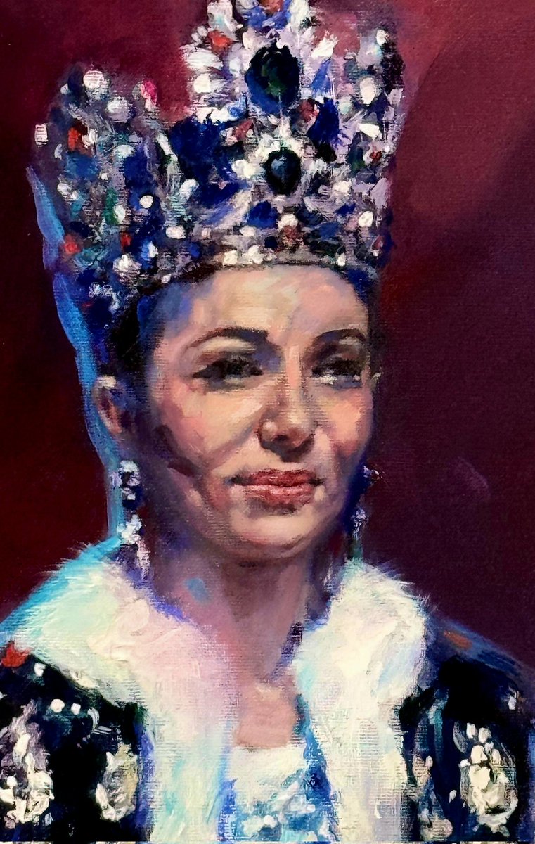 arezoubehrang_'s tweet image. شهبانوی دلها ❤️❤️❤️
جاوید خاندان ایران ساز پهلوی
رنگ و روغن روی بوم
اندازه کل ۵۰ ×۱۲۰ سانتیمتر
آرزو بهرنگ
برای تهیه اثر به آدرس زیر ایمیل بزنید.
Arezoubehrang@gmail.com