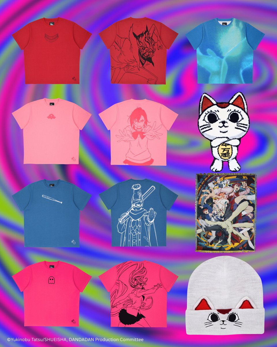 HandsSteady's tweet image. Our officially licensed DAN DA DAN collection with @VIZMedia is live! What piece do you have your eyes on???
steady-hands.com/collections/da…
(Only available in the US/CAN & Australia/New Zealand)
©Yukinobu Tatsu/SHUEISHA, DANDADAN Production Committee