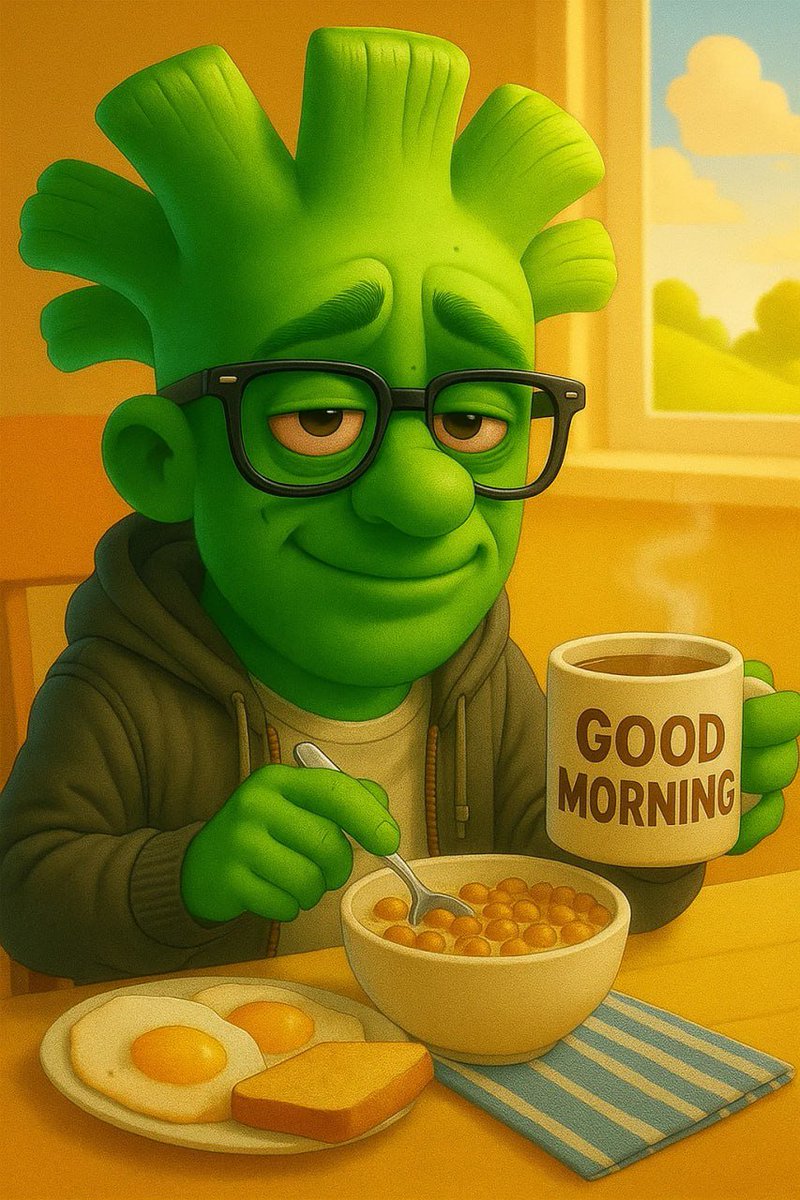 LeekSol's tweet image. GM — wake up and let $LEEK cook. 
No microwave.