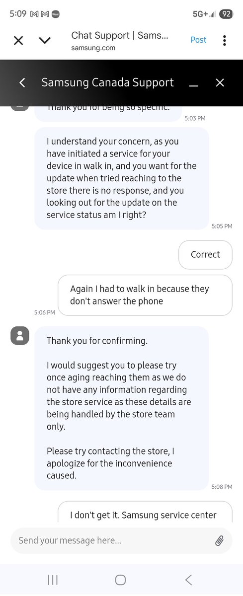 ashrafserag's tweet photo. @SamsungCanada @SamsungCanada a small proof of incompetence #samsungcanadafail #samsungcanada https://t.co/zu5GbC148E
