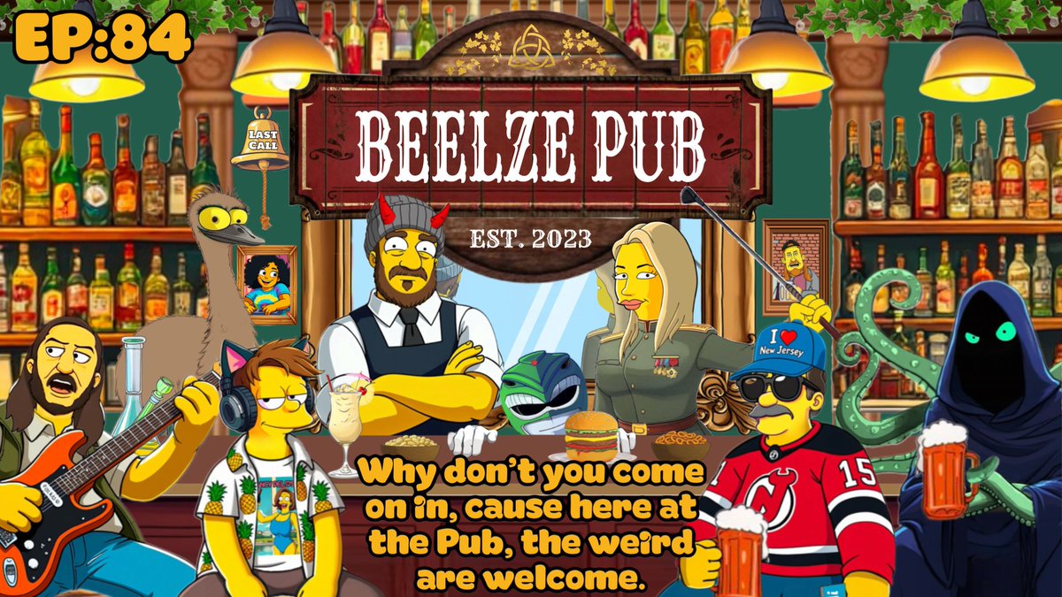 Nallek3's tweet image. 🍻I advertised to rent the Pub out for private parties. Unfortunately, the only calls I got were from Paul wanting to book us for a party in his pants. So, why don’t you stop by BeelzePub at 11pm PST. With guests @__WZL_ @VaughnMColeman and the regulars @anasgameland…