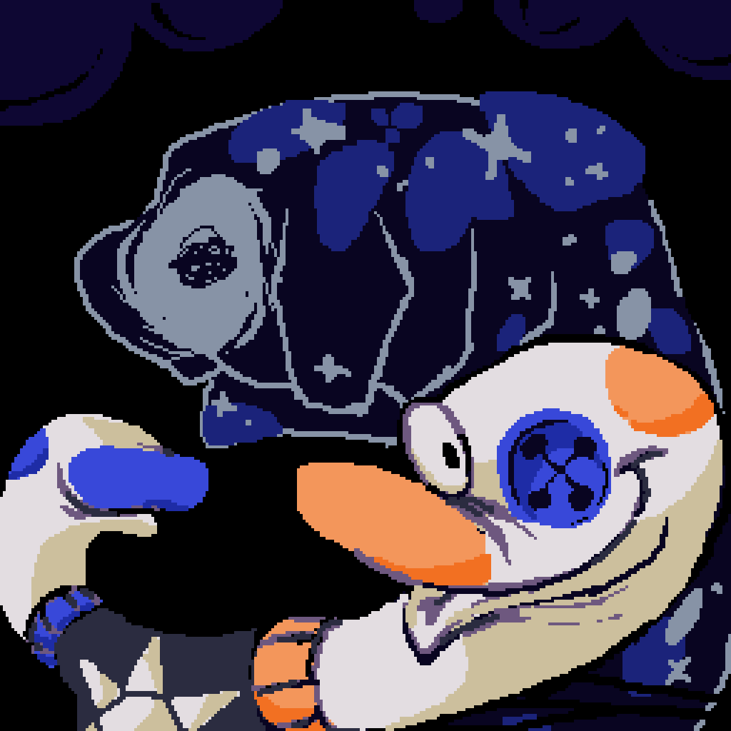 X_Dark_Eye_X's tweet image. Old ahhhhh "UpperHand" art

#deltarune 
#upperhand