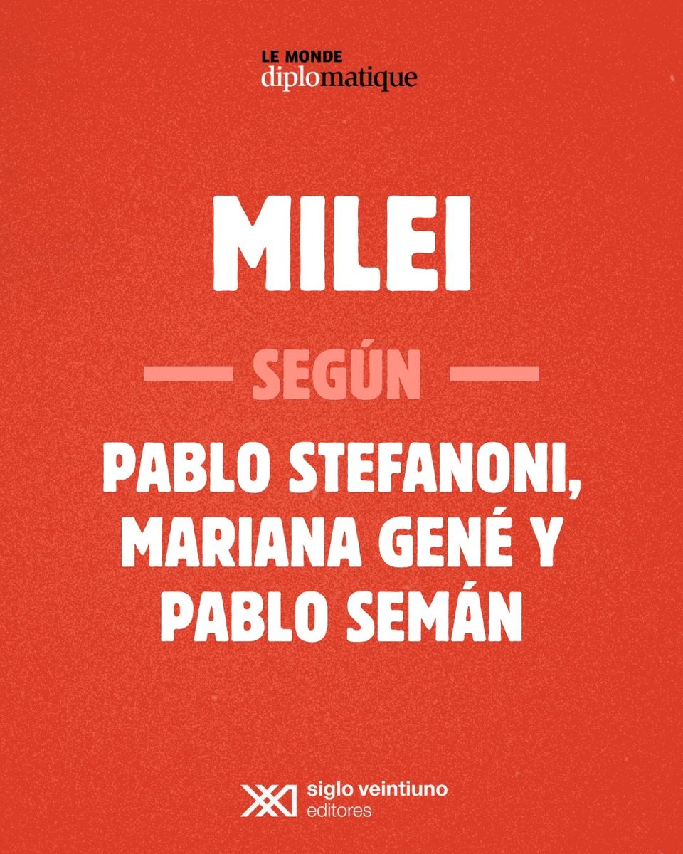 ElDiploConoSur's tweet image. En la segunda parte de la conferencia virtual organizada junto a @sigloxxiarg, Pablo Stefanoni, Mariana Gené y Pablo Semán Forti comparten sus análisis sobre el gobierno de Milei y su relación con el contexto global.
 
Escuchá la charla completa en nuestro canal de YouTube (link…