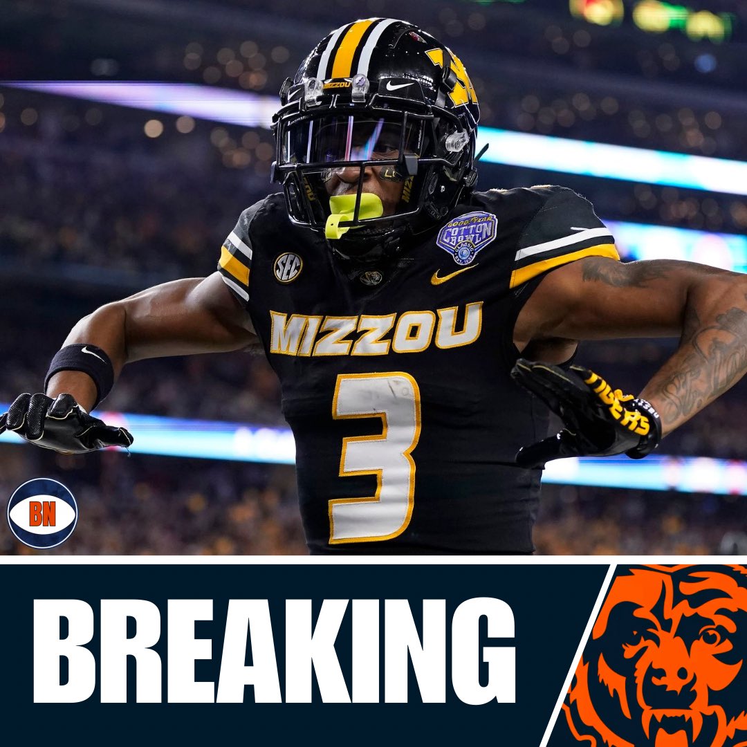 bearsnetwork_'s tweet image. #Bears WR Luther Burden III’s rookie deal marks the first time in NFL history that the 39th pick has secured a fully-guaranteed deal, per @AdamSchefter.
Possibly signaling a major role in the offense for the rookie 👀