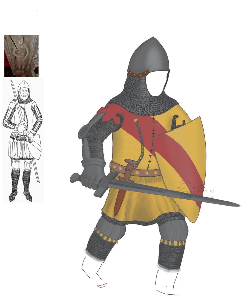 lum_phao's tweet image. Rudolf IV, Margrave of Baden-Pforzheim
even after it's nominally finished it's fucked up in a couple of places, notably the cap sleeves
