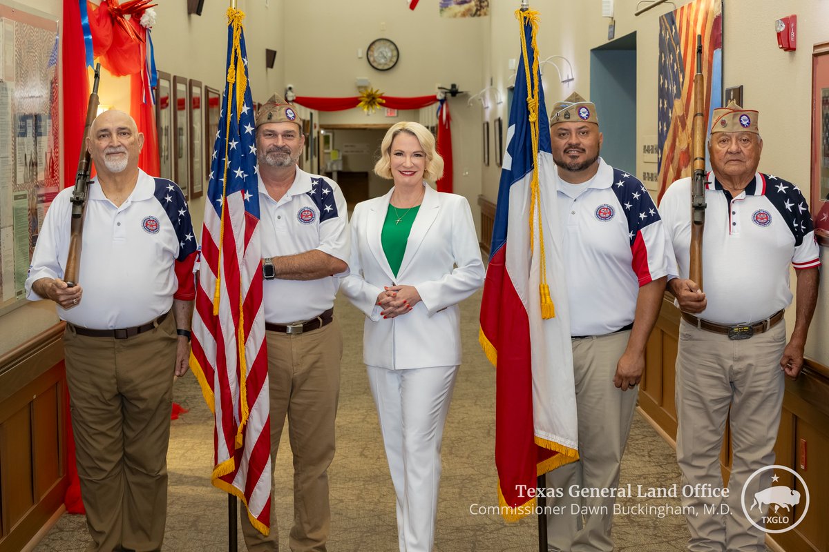 TXGLO's tweet image. Today, Commissioner Buckingham was honored to join state and local leaders in El Paso to present the Ambrosio Guillen Texas State Veterans Home with a certificate commemorating its 20th Anniversary.
Named in honor of Staff Sergeant Guillen, a Medal of Honor recipient and Korean…