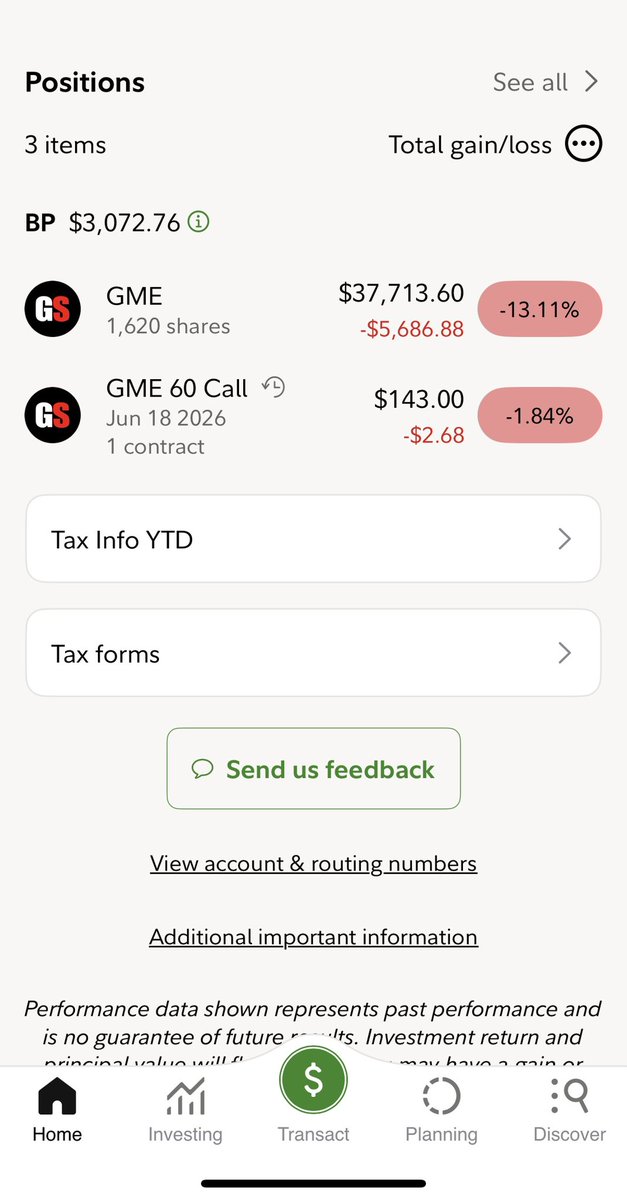 m74ft1's tweet image. Added a friend
Looking forward to buying 10 shares of $GME on Monday for Day 113.