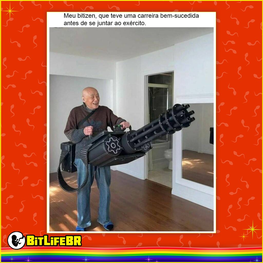 BitLife BR - Simulação de vida (@bitlife_br) on Twitter photo Oh-oh, you're in the army, now 🎵 Oh-oh, you're in the army, now 🎵