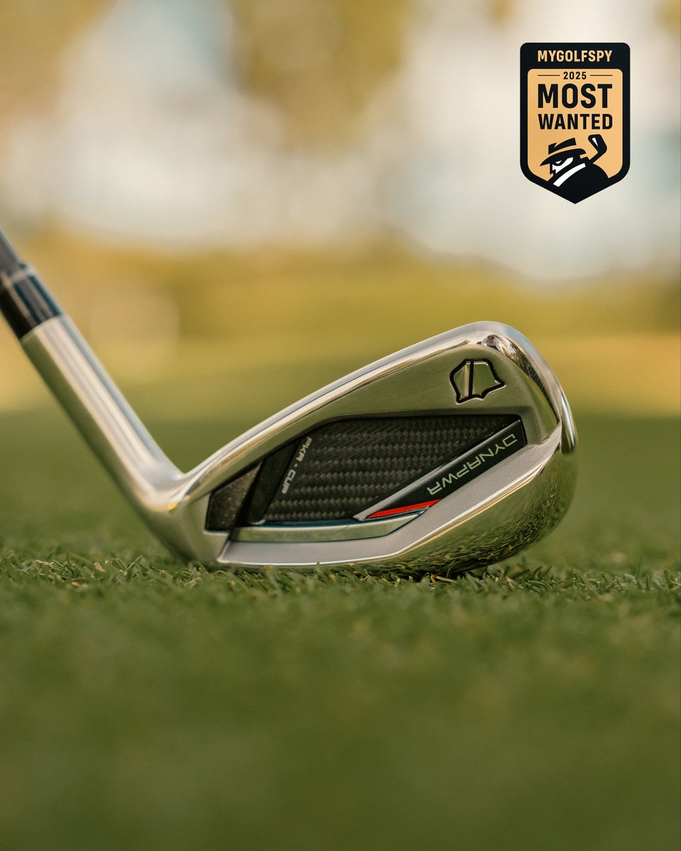 WilsonGolf's tweet image. Adding another one to the list. DYNAPWR Max Irons Win MyGolfSpy’s Most Wanted Award🥇
#Wilson #WilsonGolf #DYNAPWR #DawnOfDifferent