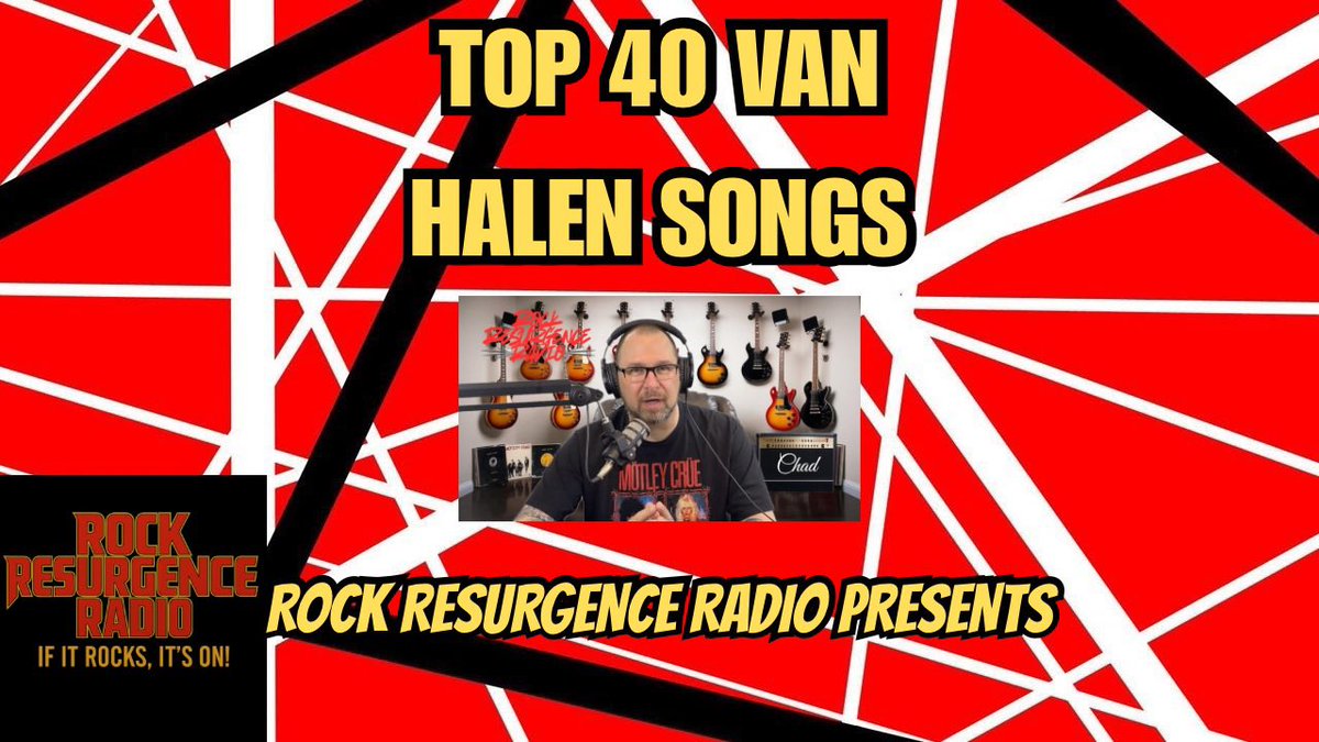 Rock Resurgence Radio (@rock_resurgence) on Twitter photo TOP 40 VAN HALEN SONGS! With Special Guests!! <a href="/HBBasement/">Hair Band Basement</a> <a href="/coolasice232/">Patrick Reeves</a> <a href="/reidworld/">Reid All About It</a>
youtu.be/3pCKswBGtXI TOP 40 VAN HALEN SONGS! With Special Guests!! <a href="/HBBasement/">Hair Band Basement</a> <a href="/coolasice232/">Patrick Reeves</a> <a href="/reidworld/">Reid All About It</a>
youtu.be/3pCKswBGtXI