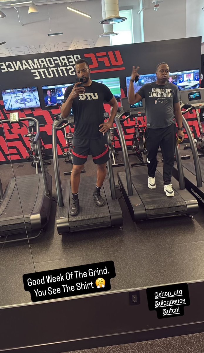NormanPMuse's tweet image. Norman Powell on IG
Good week of the grind.
You see the shirt😤