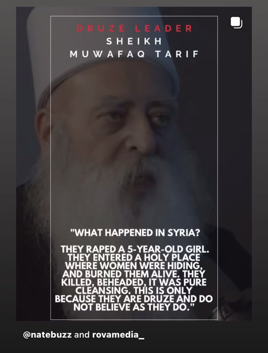 OmarHamada's tweet image. Please pray for my people the Druze who are being massacred, butchered, raped, and beheaded by the Muslims in Syria while the world simply stands by and watches.
And please pray for our brothers and sisters in Christ who are facing the same.