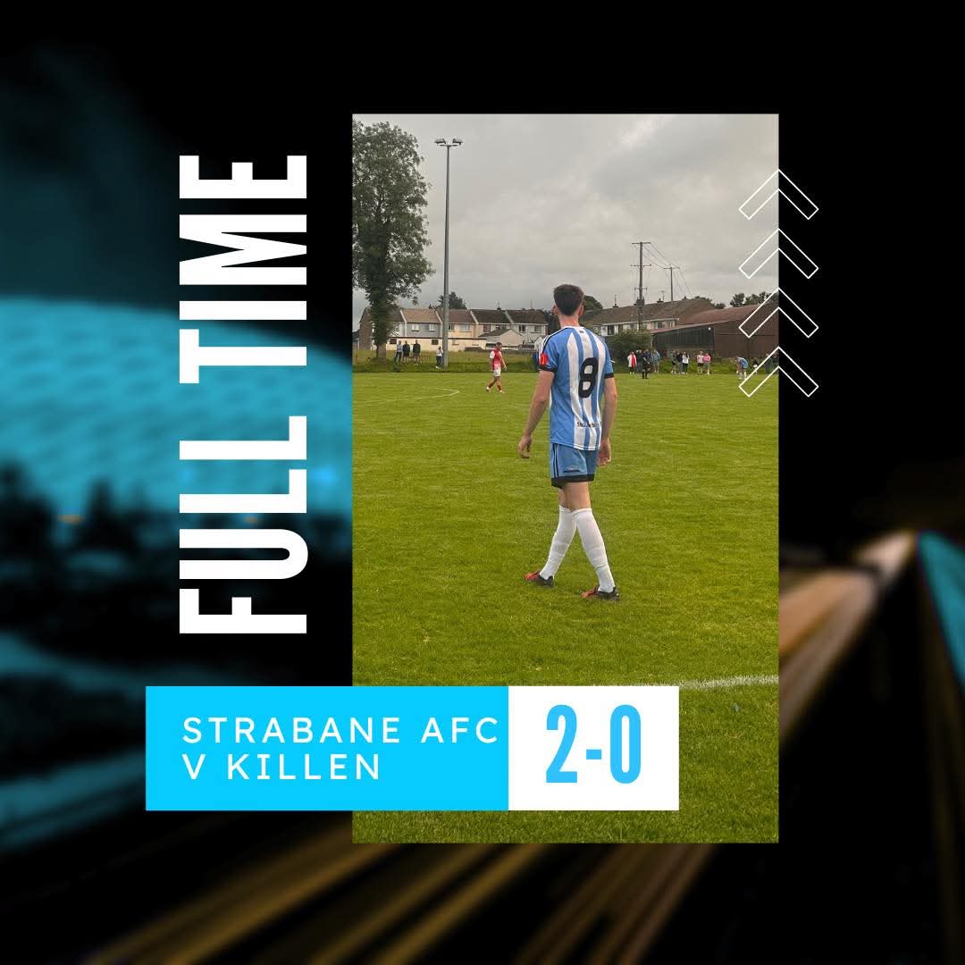 Full time in Killen and it's a brace from Sean McCallion. #BAWA #SAFC