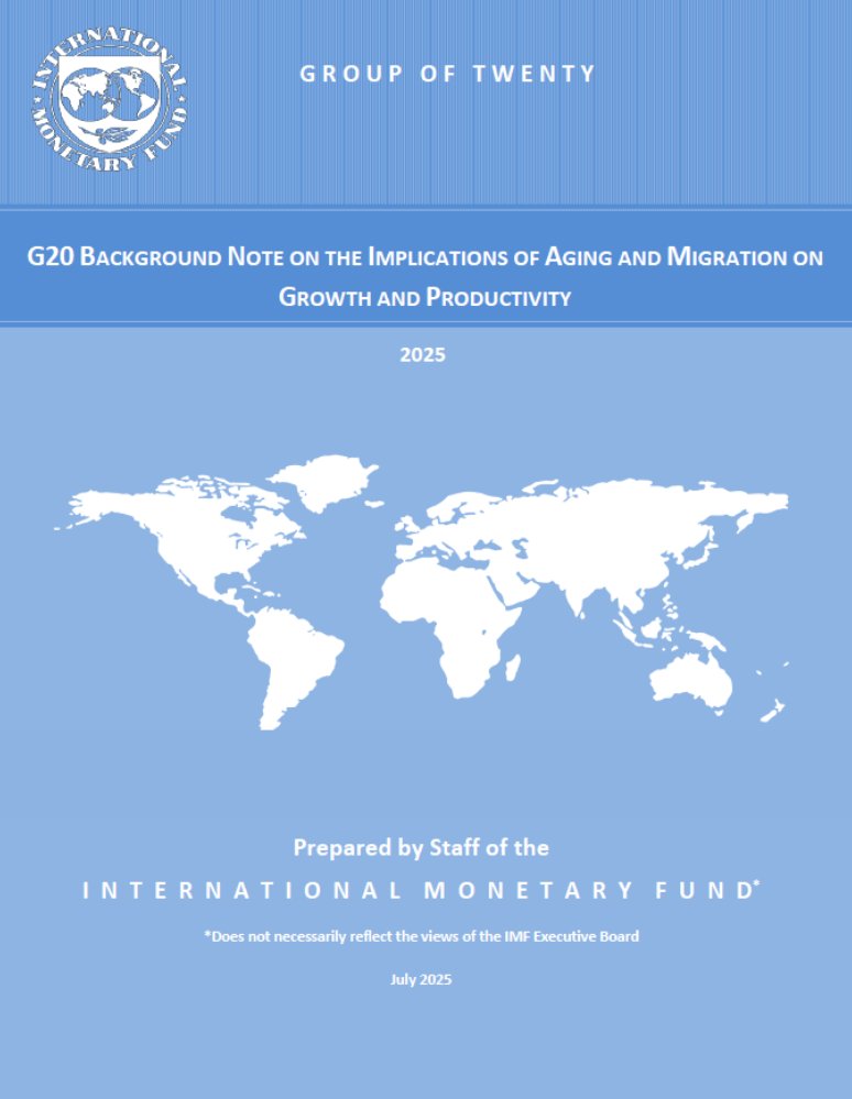 incprodmon's tweet image. A very valuable overview!

&quot;The Implications of Aging And Migration on Growth and Productivity&quot; G20 Background Note, prepared by Staff of the International Monetary Fund.

imf.org/en/Research/IM…