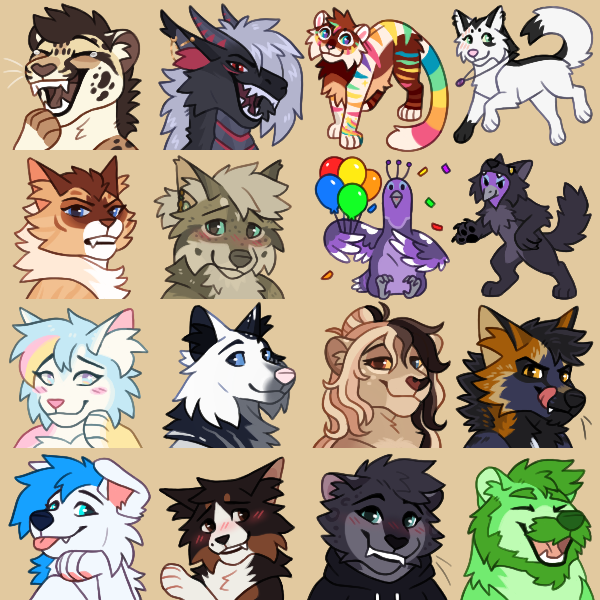 magicmudcat's tweet image. Tiny doodle rewards I did in June for my Gold and higher members on ☕️, plus 4 comms!
