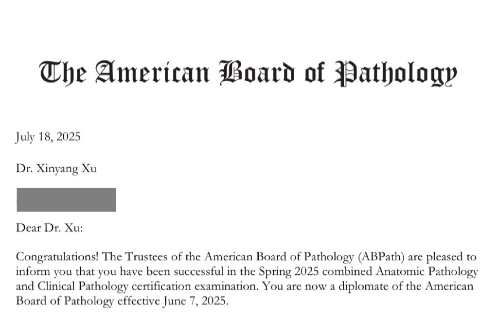 Now it’s a wrap <a href="/TheABPath/">American Board of Pathology</a> 
Let’s hope these are the last full-day exams I would ever have to do.
#boardcertified #pathology