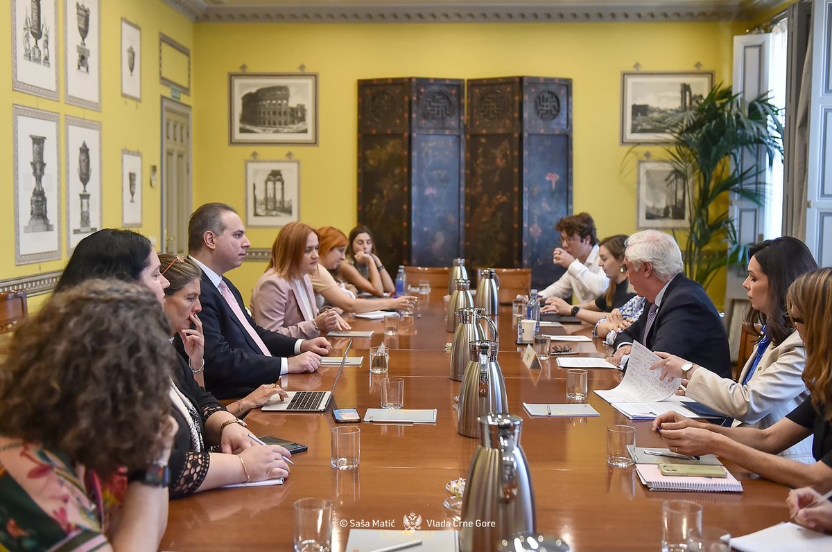 GojkovicRe81227's tweet image. A sense of professional pride to have been part of the delegation of the DPM @fivanovicpg during the official visit to the Kingdom of Spain 🇪🇸.
Montenegro was represented with dignity, as a serious, committed, and reliable EU partner.
🇲🇪 in safe hands on the European stage.