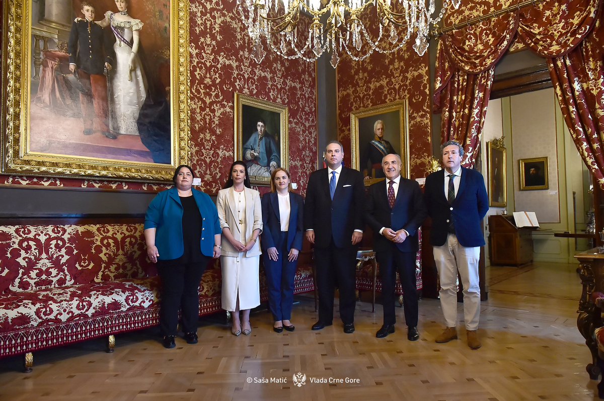 GojkovicRe81227's tweet image. A sense of professional pride to have been part of the delegation of the DPM @fivanovicpg during the official visit to the Kingdom of Spain 🇪🇸.
Montenegro was represented with dignity, as a serious, committed, and reliable EU partner.
🇲🇪 in safe hands on the European stage.