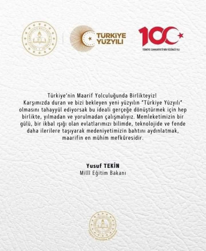 #YusufTekinyalnızdeğildir
<a href="/Yusuf__Tekin/">Yusuf Tekin</a> 
Mevzunun LGS olmadığı biliyoruz.