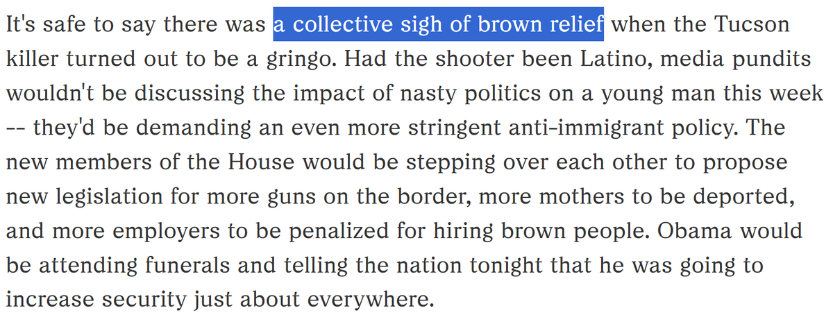 BeersNBullshit's tweet image. Remember that time when NRP editors breathed a "collective sigh of brown relief" when they found out the Tuscon shooter was a "gringo"? npr.org/2011/01/12/132…