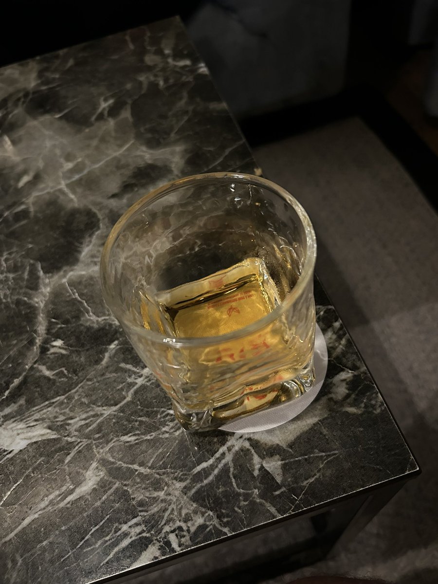 Enjoying a Canadian Club