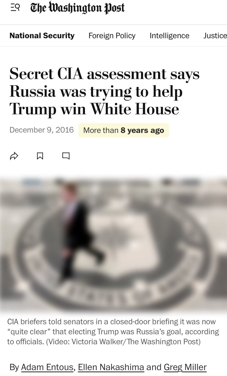 alexahenning's tweet image. How long will it take for these stories to be updated?
Will the @nytimes @NBCNews @washingtonpost cover the documents @ODNIgov released today?
Look out for @Adamentous @nakashimae (lol) @SangerNYT (lol) @CynthiaMcFadden @DilanianMSNBC (also lol) @ScottShaneNYT reporting!