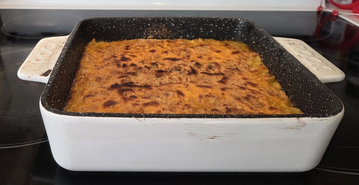 FrancoisLaurie4's tweet image. Ça devrait être pas pire.
Mac & cheese avec fromages mélangés.
Bon appétit
😋😋😋