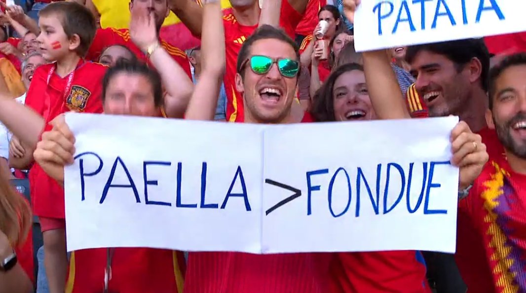Foetbal247TBG's tweet image. Paella had the last laugh. #ESPSUI #WEURO2025