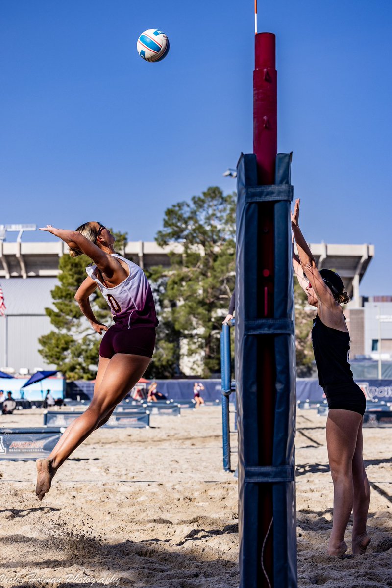 SunDevilBeachVB's tweet image. Freshman season for Zoë Taylor: ✅

#SandDevils /// #ForksUp