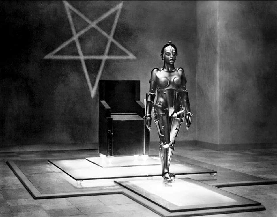 The silent film 'Metropolis' released in Germany on 10th of January 1927.