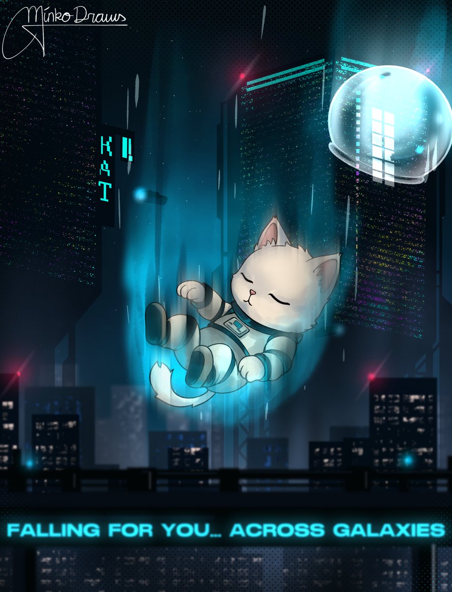 The art speaks for itself... ☄️🌙