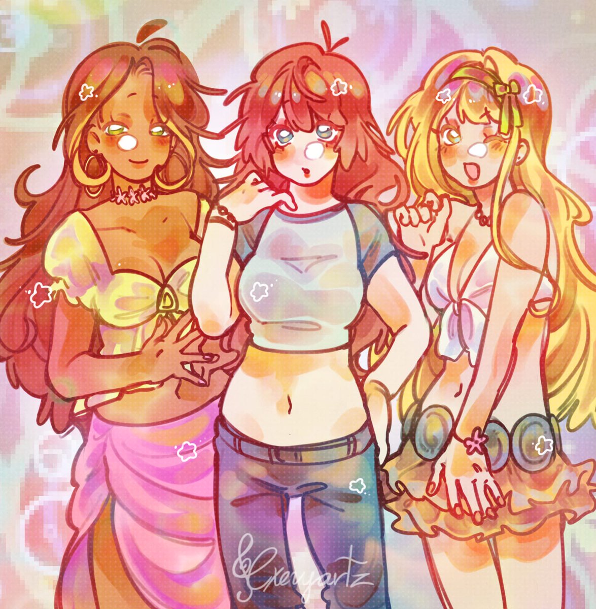 exevyartz's tweet image. I have artblock☹️