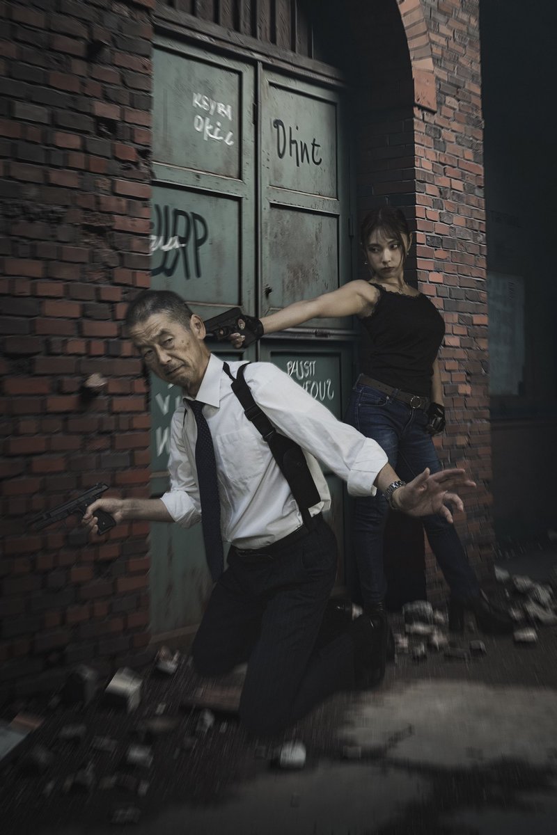 Key_can5's tweet image. 🔴enoco場所・みんなの写真展🔵
🖼️Mr.Ryuシリーズ・第3弾(10枚)🔫
無事に終了しました😄
御覧下さった皆様、ギャラリー香の皆様、誠に有難うございました🤗

7月9日㈬〜13日㈰
大阪府立江之子島文化芸術創造センター

・Model
　龍さん(高山龍博さん)
　せりなさん
　yuna*ゆなしーさん
　米田愛花さん