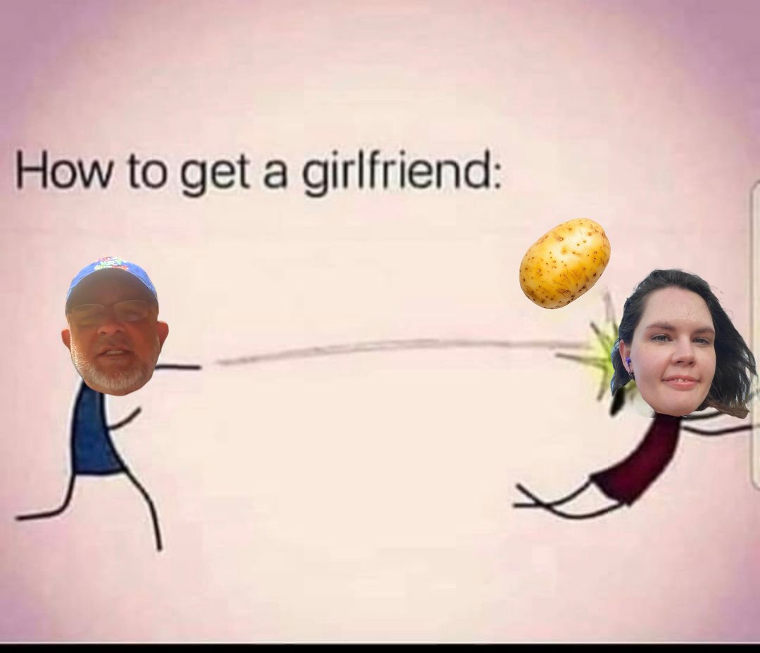 SnarkyPotatoes's tweet image. A love story in two parts.
(Would)