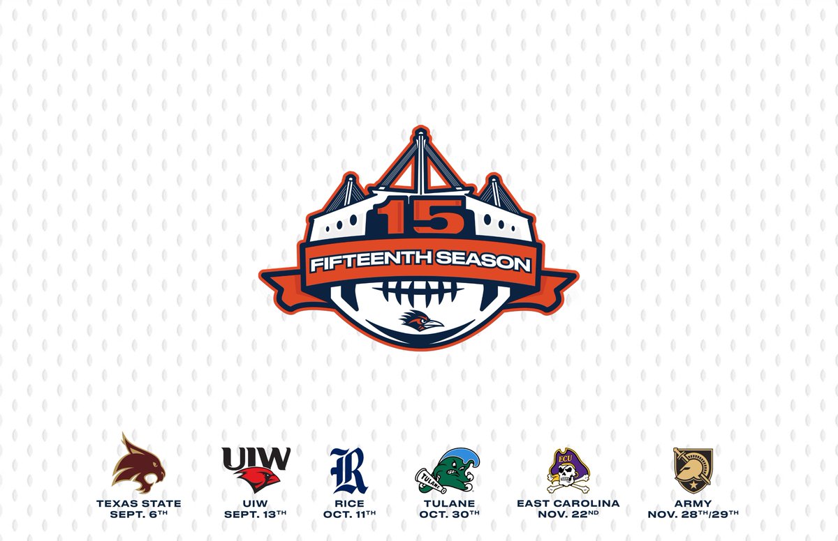 Celebrate the 15th season of <a href="/UTSAFTBL/">UTSA Football 🏈</a> with us at the <a href="/Alamodome/">Alamodome</a>! 

Season tickets start at just $105! 

🎟️ utsa.pro/25FBTix

#BirdsUp 🤙 #LetsGo210