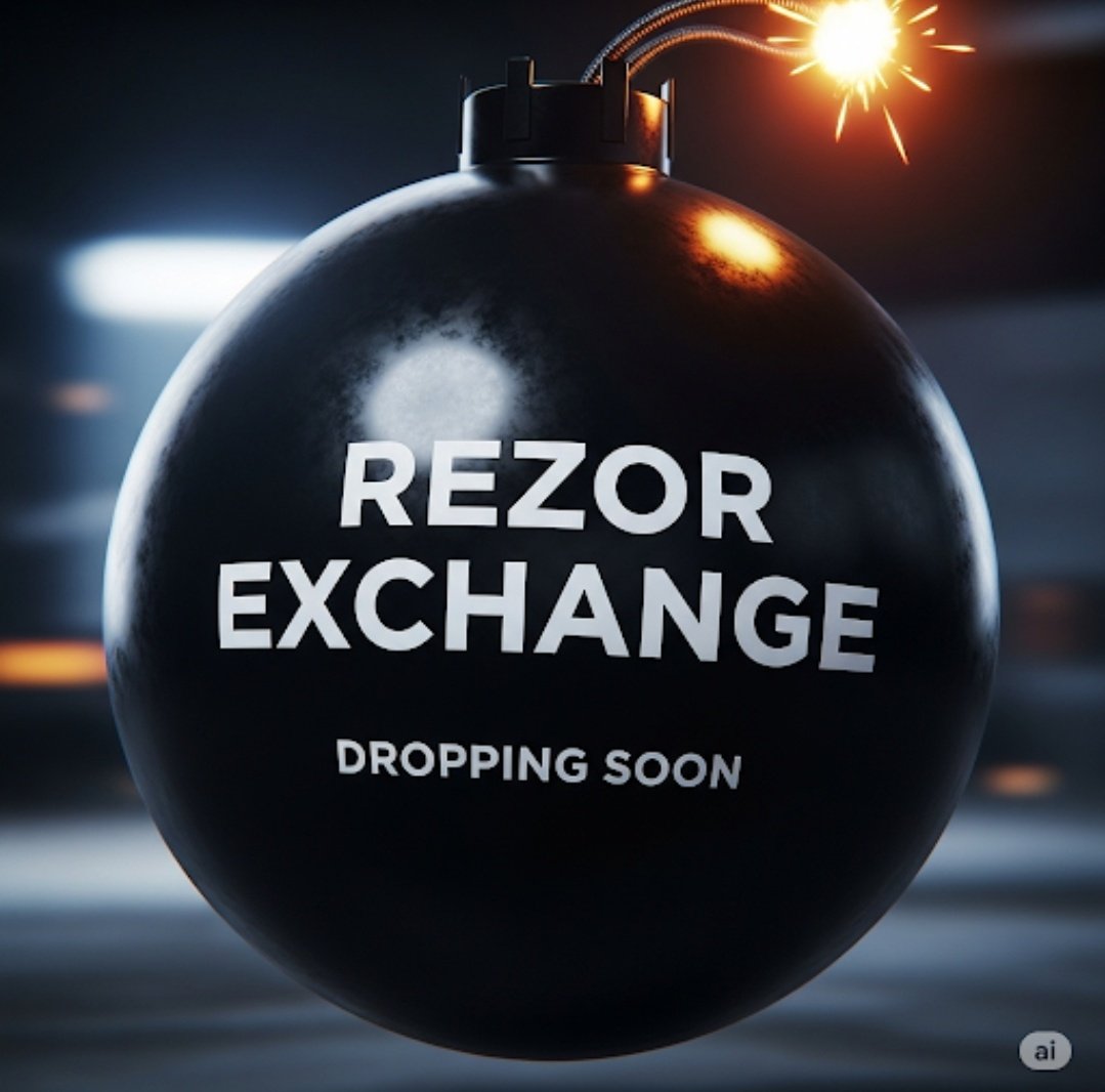 The bomb that's soon going to be taking the crypto market by storm, and that is ReZor Exchange 💣

Think you're ready for this guess again.

Rezor is creating a complete ecosystem in digital financing and we are almost there.

Rezor is a ticking time bomb just waiting to explode