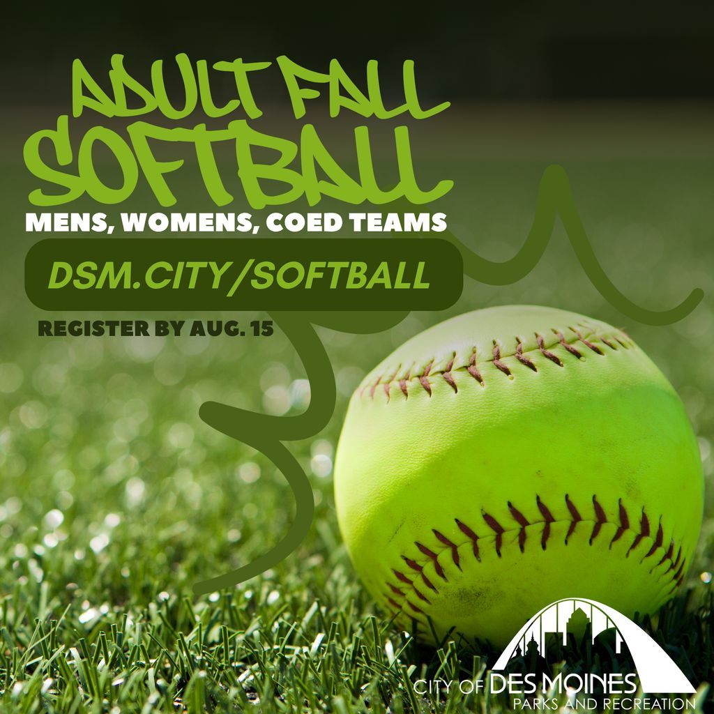 DesMoinesParks's tweet image. Get out on the field, put your feet on the court, and don&apos;t forget to stretch! 🏈🥎⚽️

Learn more and register for adult flag football, kickball, softball, pickleball, and bags at DSM.City/Register! ⭐️